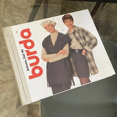 Vintage 90s 'BURDA' Autumn/Fall 1995 SEWING Pattern CATALOGUE Counter BOOK - Image 1 of 4