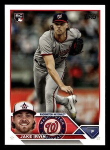 2023 Topps Update  #US224 Jake Irvin Washington Nationals