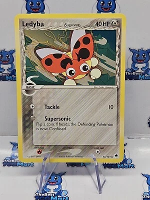 Ledyba (Delta Species) - 53/101 - Common - Ex Dragon Frontiers - Pokémon LP - Image 1 of 2