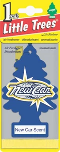 Little Trees Car Home Office Hanging Air Freshener - New Car Scent - Pack of 24 - Picture 1 of 2