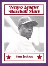 Sam Jethroe Buckeyes 1984 Decathlon Corporation Negro League Baseball Stars #38