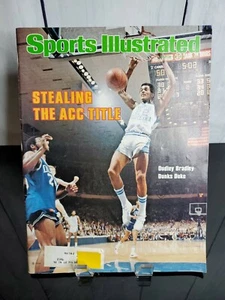 12 marzo 1979 SPORT ILLUSTRATO Dudley Bradley North Carolina Duke Basketball - Foto 1 di 9