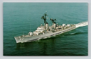 Postkarte Chrome USA Forrest Sherman Marine Schiff Marine Meerblick Bad Main - Bild 1 von 3