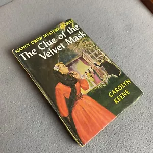 Vintage The Clue of the Velvet Mask: Nancy Drew By Carolyn Keene 1953 Edition/HC - Picture 1 of 9