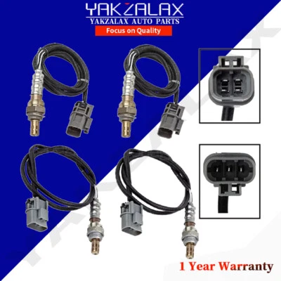 Sensor de oxígeno O2 aguas abajo 4 piezas para Nissan Xterra Frontier V6 3,3 L 2000-2003 Foto 1 de 4