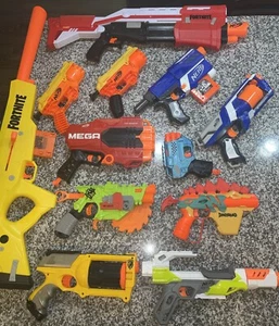 Nerf Gun Bundle Fortnite - N STRIKE Shooters Lot Of 12 Toy GUNS (No Bullets) ⭐️ - Picture 1 of 3