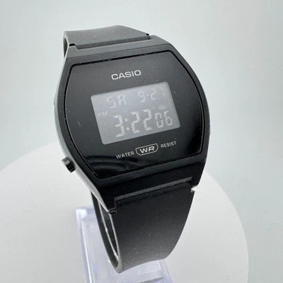 Reloj Pulsera Casio LW-204 39mm Negro Resina Estuche Banda Unisex Digital BATERÍA NUEVA Foto 1 de 4