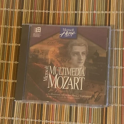 Microsoft Multimedia Mozart  CD ROM NEW SEALED - Image 1 of 2