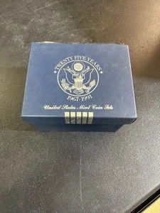 25 Years U.S. Mint Coin Set 1967–1991 w/ Certificate of Authenticity - Picture 1 of 11