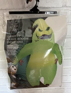 Nightmare Before Christmas beleuchtetes aufblasbares Oogie Boogie Kostüm Halloween - Bild 1 von 3