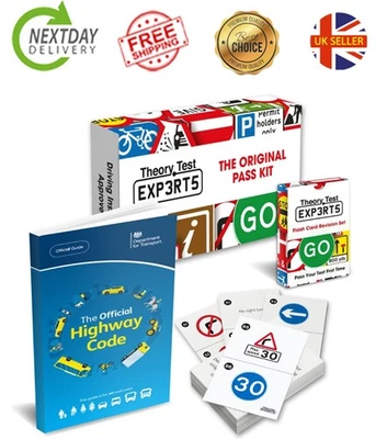 The Highway Code 2025 UK + 128 Road Signs Flash Cards 2025 UK  - Image 1 of 4