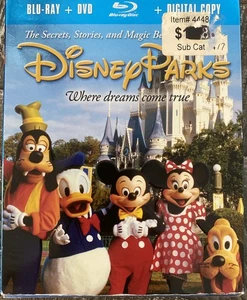 BRAND NEW Disney Parks Secrets Stories & Magic Behind the Scenes (Blu-ray, 2010) - Picture 1 of 4