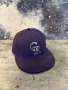 Colorado Rockies Baseball Hat MLB New Era Size 7 Preowned - Picture 1 of 12