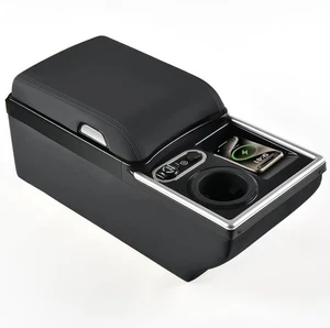 NEW! Coverado Universal Car Center Console with Wireless Charging & Cup Holder - Bild 1 von 24
