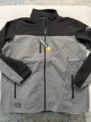 Dri Duck 5350 Men's Poly Spandex Motion Softshell Jacket Size XLT EB1 NEW - Image 1 of 4