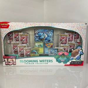 Pokemon TCG: 151 - Blooming Waters Premium Collection scatola danneggiata - Foto 1 di 10