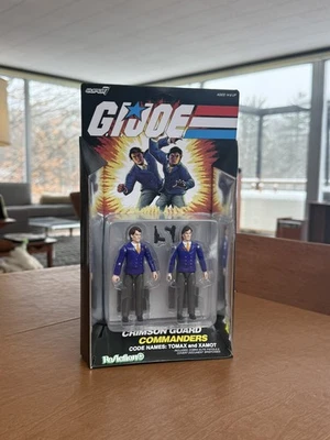 Super 7 G.I. Joe ReAction+ Carmesí Gemelos Tomax y Xamot - Nuevo, Precintado Foto 1 de 4