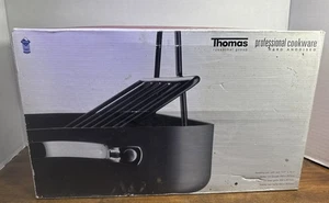 Thomas Rosental ~Hard Anodised Roasting Pan 13.7" x 10.1" with Rack~ NEW SEALED - Picture 1 of 5