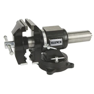 Klutch Multi-Purpose Bench Vise, 5in. Jaw Width - Picture 1 of 6