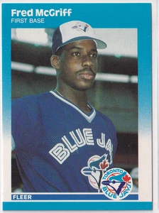 1987 Fleer Update #U75 Fred McGriffb(RC) (2) - Picture 1 of 1