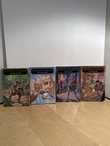 Dinotopia Series Book Lot Of 4 Fantasy Dinosaur Kid Chapter Paperback Books - Picture 1 of 13