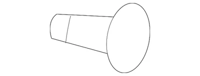 Genuine Nissan Pillar Molding Clip 76848-35F00 - Image 1 of 3