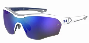 Under Armour Sonnenbrille Matte White Blue/Blue Multilayer 99/1/125 Herren - Bild 1 von 4