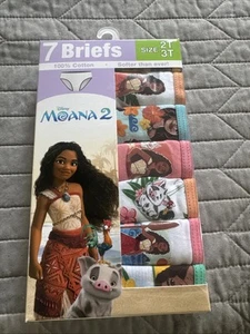 Toddler Girls' Disney Moana Briefs - 2T-3T - Picture 1 of 5