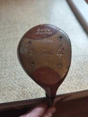 Vintage MacGregor Tourney 4 Wood RH Golf Club Victory Grip - Image 1 of 4