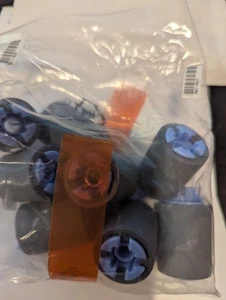 HP Roller Replacement  4345 4350 4250 - includes 8 rollers shown on pic - Picture 1 of 1