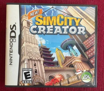 SimCity Creator for Nintendo DS complete game case and cartridge Sim City - Image 1 of 3
