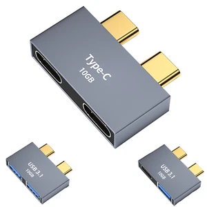 3.1 USB Type C USB HUB Charging Adapter Charger Converter Data Sync Connector - Picture 1 of 9