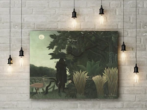 Henri Rousseau: The Snake Charmer. Fine Art Canvas - Picture 1 of 2