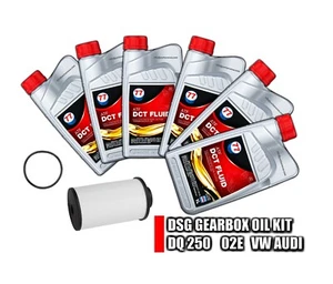 02E GEARBOX OIL DQ250 DSG TRANSMISSION ATF FLUID - Picture 1 of 8