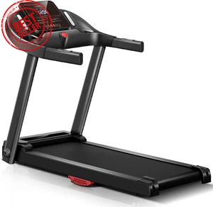 Folding Treadmill – 2.5 HP Quiet Brushless Motor, Pulse Sensor, 12 KM/H, 120KG - Picture 1 of 12