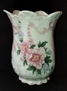 Charmant petit vase en Porelaine de Chine ST GEORGE Made in England  TTB - Imagen 1 de 7