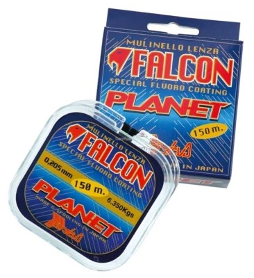 FALCON PLANET Filo da pesca mare lago fiume 150m FLUORINE FUORO COATED - Immagine 1 di 2