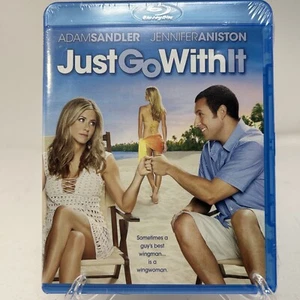 Just Go With It (Blu-ray, 2011) Anniston Sandler PG 13 New Sealed - Foto 1 di 4