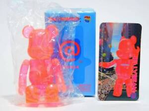 Bear Brick Series 4 Jellybean Pink JELLYBEAN PINK Clear Pink BE@RBRICK 100%