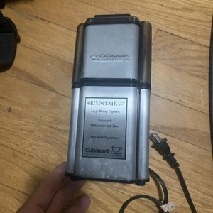 Cuisinart DCG-12BC Grind Central Large One-Touch Coffee Grinder, Tested Works - Picture 1 of 3