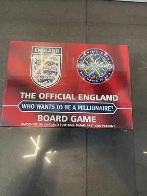 2006 Official England Who Wants To Be A Millionaire Board Game Football New - Image 1 of 3