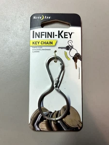 Nite Ize Inifni-Key Key Chain Silver KIC-11-R3 - Picture 1 of 2