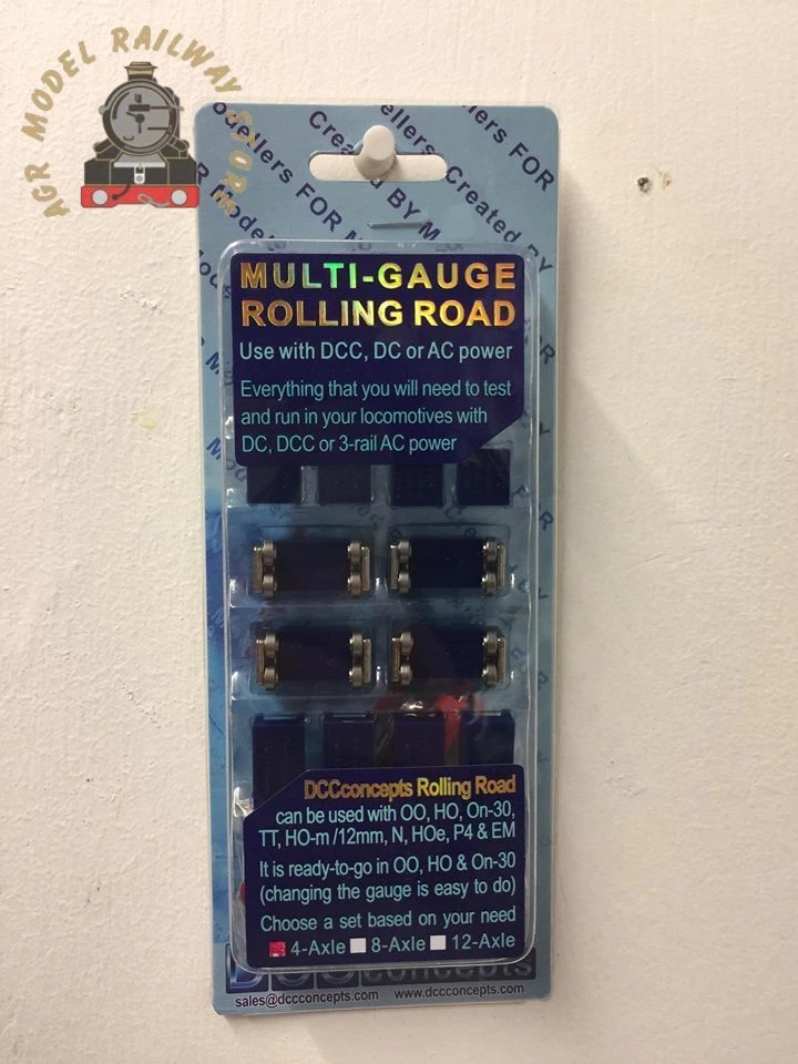 DCC Concepts DCM-RRA4 Multi Gauge 4 Axle Rolling Road - Image 1 of 1