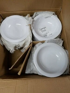 Carlisle Dallas Ware 10 oz. 4352902 White Grapefruit Bowl - LOT OF 27 - Foto 1 di 5