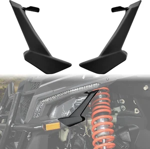 UTV Left & Right Front Headlight Cover Trim For 2017-22 Can Am Maverick X3 Turbo - Picture 1 of 12
