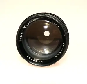 Vivitar 135mm f/3.5 telephoto lens M42 (universal screw mount) lens - Picture 1 of 3