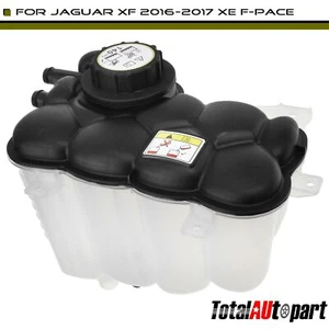 Coolant Reservoir with Cap & Sensor for Jaguar XE 2017-2018 XF 2016-2017 F-Pace - Picture 1 of 9