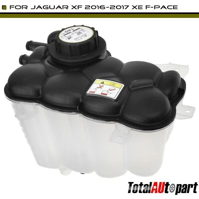 Depósito de refrigerante con tapa y sensor para Jaguar XE 2017-2018 XF 2016-2017 F-Pace Foto 1 de 4