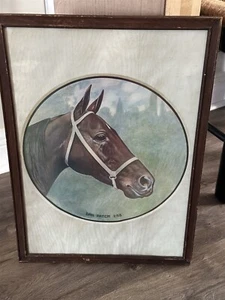 Rare Antique M W Savage Art Dept Dan Patch American Racehorse Lithograph - Picture 1 of 8
