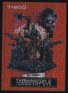 2024 SMC Terminator 2 T-800 Endoskeleton Red Matrix Sample #9 - Picture 1 of 2